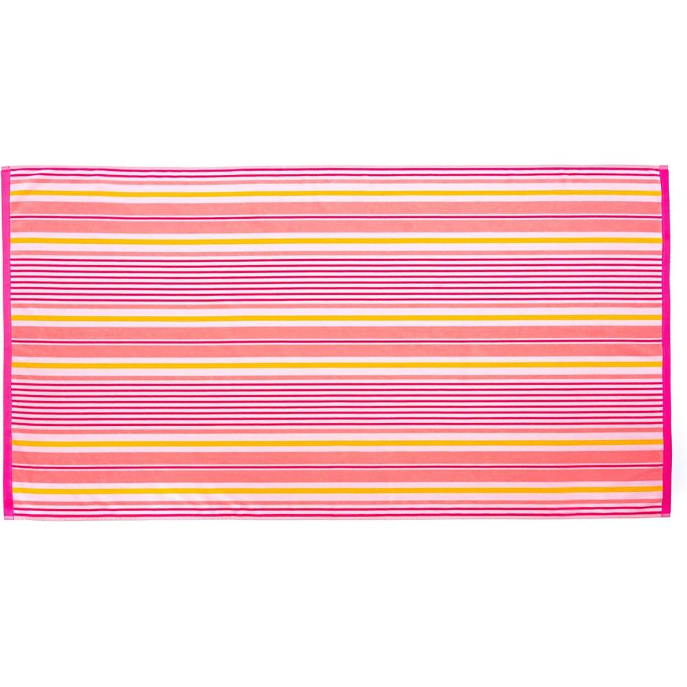 imageMartha Stewart Egyptian Cotton Bath Towels Set  6 Piece 2 Bath Towels  2 Hand Towels  2 Washcloths Absorbent Bathroom Towels Bathroom Essentials ButterX Coral Pink