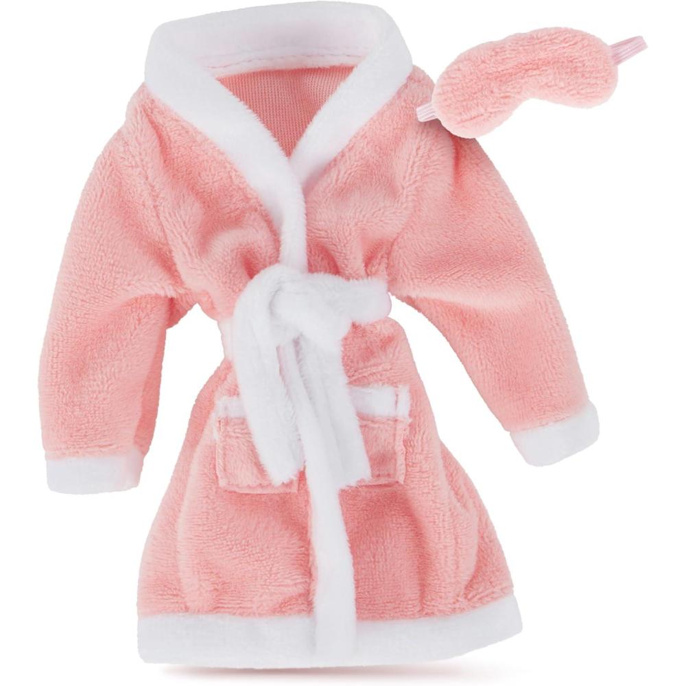 imageMartha Stewart Expansion Pack  Plush Robe and Sleep Mask for Martha on The Mantel Elf Funny Secret Santa Collectible White Elephant Stocking Stuffer GiftExpansion Pack 1