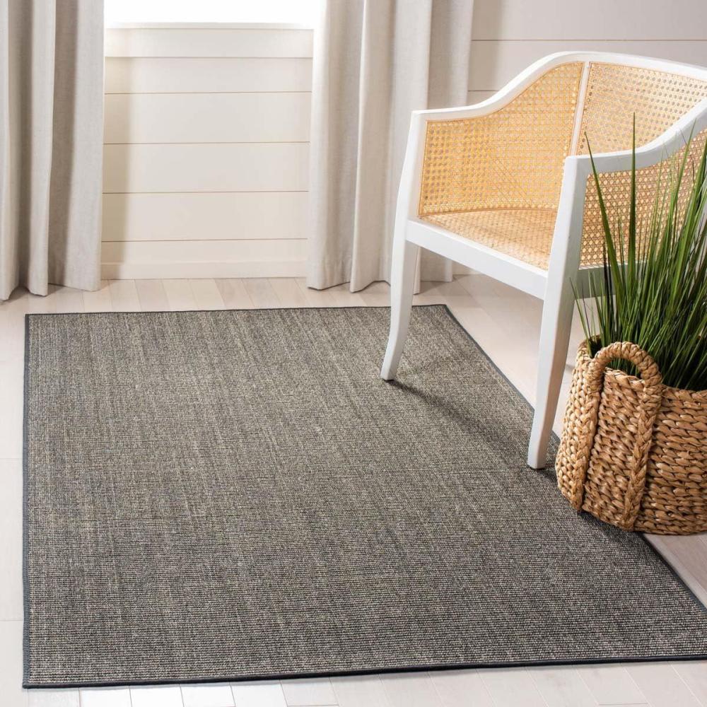 imageMartha Stewart x SAFAVIEH Area Rug Collection 23quot x 8 Runner Red Sisal ampamp Jute Farmhouse Style Ideal for Living Room Bedroom Foyer Hallway MSR9501QCharcoal
