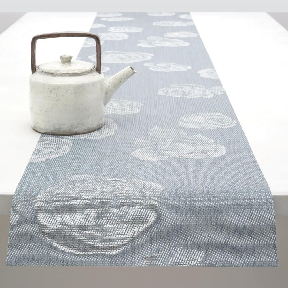 imageMartha by Martha Stewart  Chilewich Rosette 14x72 Table Runner in Burnt CoralSea