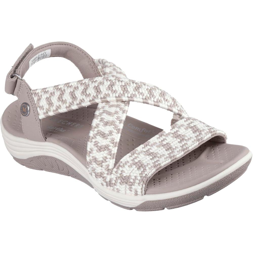 imageSkechers womens Martha Stewart Reggae Cup Coastal TrailTaupe Natural