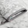 Martha Stewart Floral Vine Mini Oven Mitt 2-Pack Set, Grey, 5.5″X8″(Floral Vine)