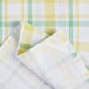 Martha Stewart Valley Plaid Kitchen Towel 2-Pack Set, Indigo, 16″x28″(Yellow)