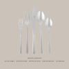 Martha Stewart Watercliffe 16 pc Flatware Silverware Set – Stainless Steel Utensils – Forks, Spoons, Knives – Service for 4 – Linen(Southland (Mirror Polish))