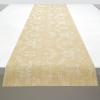Martha by Martha Stewart | Chilewich Damask Table Runner in Abalone – Easy Care Woven Textile – Indoor/Outdoor – Stain/Fade Resistant – 14″ x 72″(Wheat)