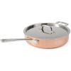 Martha by Martha Stewart 4-Quart Stainless Steel Saucepan w/Lid – Copper Exterior/Satin Interior(Copper)