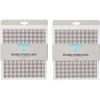 Martha Stewart Swedish Kitchen Absorbent Sponge Dish Cloths, Polka Dots, 8 Count(Grey Gingham)