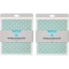 Martha Stewart Swedish Kitchen Absorbent Sponge Dish Cloths, Polka Dots, 8 Count(Polka Dots)