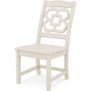 Martha Stewart by POLYWOOD® Chinoiserie Dining Side Chair in Sand(Sand)