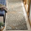 Martha Stewart x SAFAVIEH Area Rug Collection – 2’3″ x 8′ Runner, Malted, Handmade Wool, Ideal for Living Room, Bedroom, Foyer, Hallway (MSR4542A)(Driftwood/Grey)