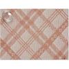 Martha by Martha Stewart | Chilewich Ribbons Placemats in Burnt Coral – Set of 4 – Easy Care Woven Tabletop Textiles – Indoor/Outdoor – 18.5″ x 13.5″ Rectangle(Burnt Coral)