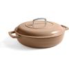 Martha by Martha Stewart 7 QT European Enameled Cast Iron Dutch Oven w/Lid – Ganache(Ganache)