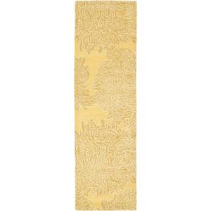 Martha Stewart x SAFAVIEH Area Rug Collection – 2’3″ x 8′ Runner, Malted, Handmade Wool, Ideal for Living Room, Bedroom, Foyer, Hallway (MSR4542A)(Malted)