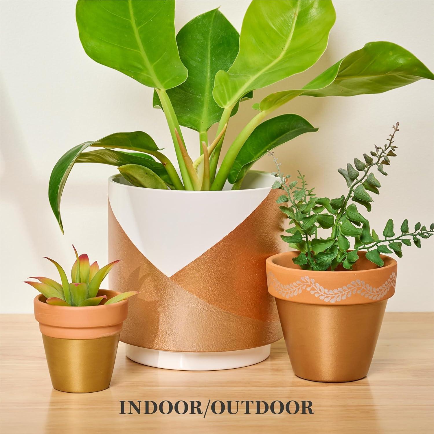 imageMartha Stewart MultiSurface Specialty 10 pc Paint Set Mixed MetalsMixed Metals