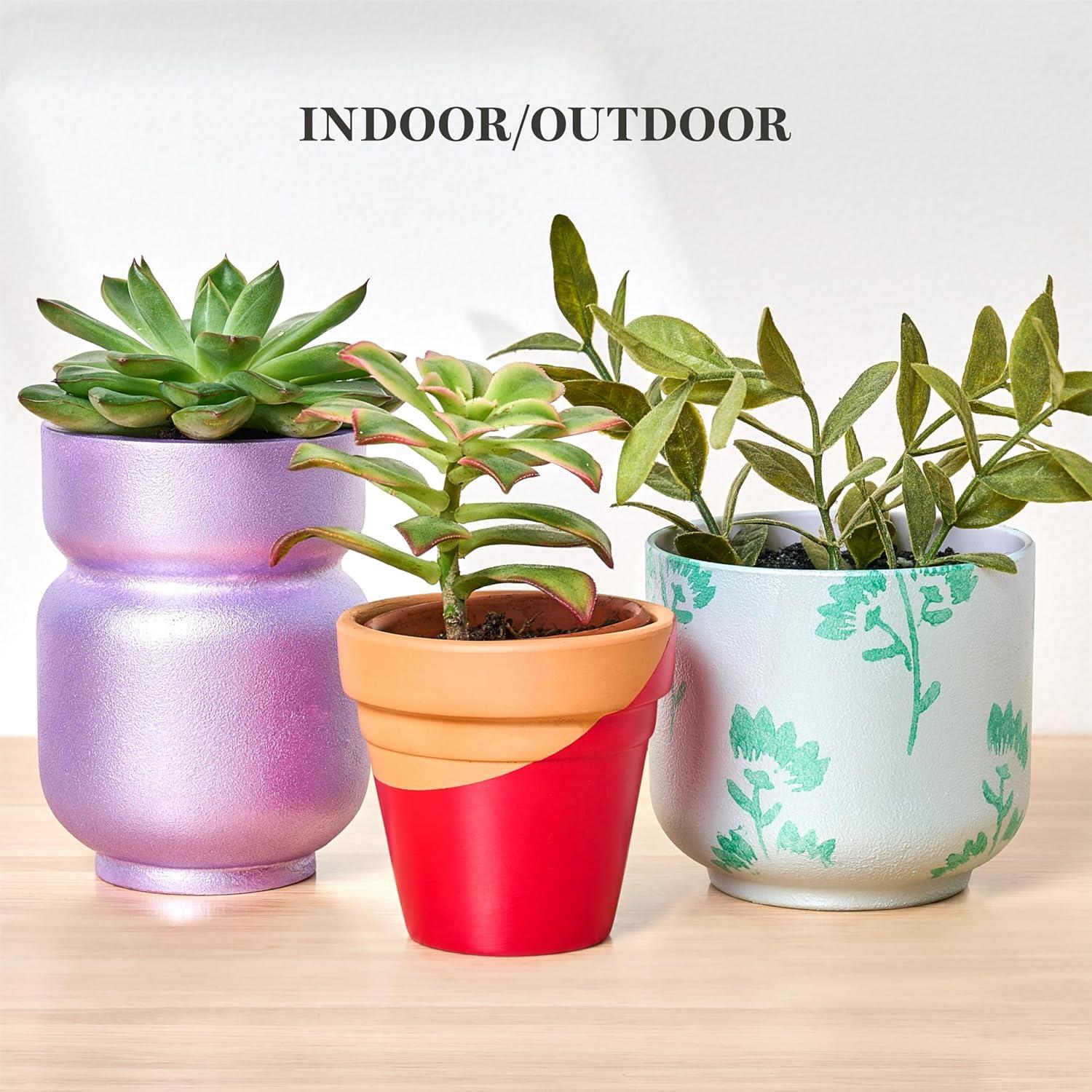 imageMartha Stewart MultiSurface Specialty 10 pc Paint Set Mixed MetalsPolished Pearl