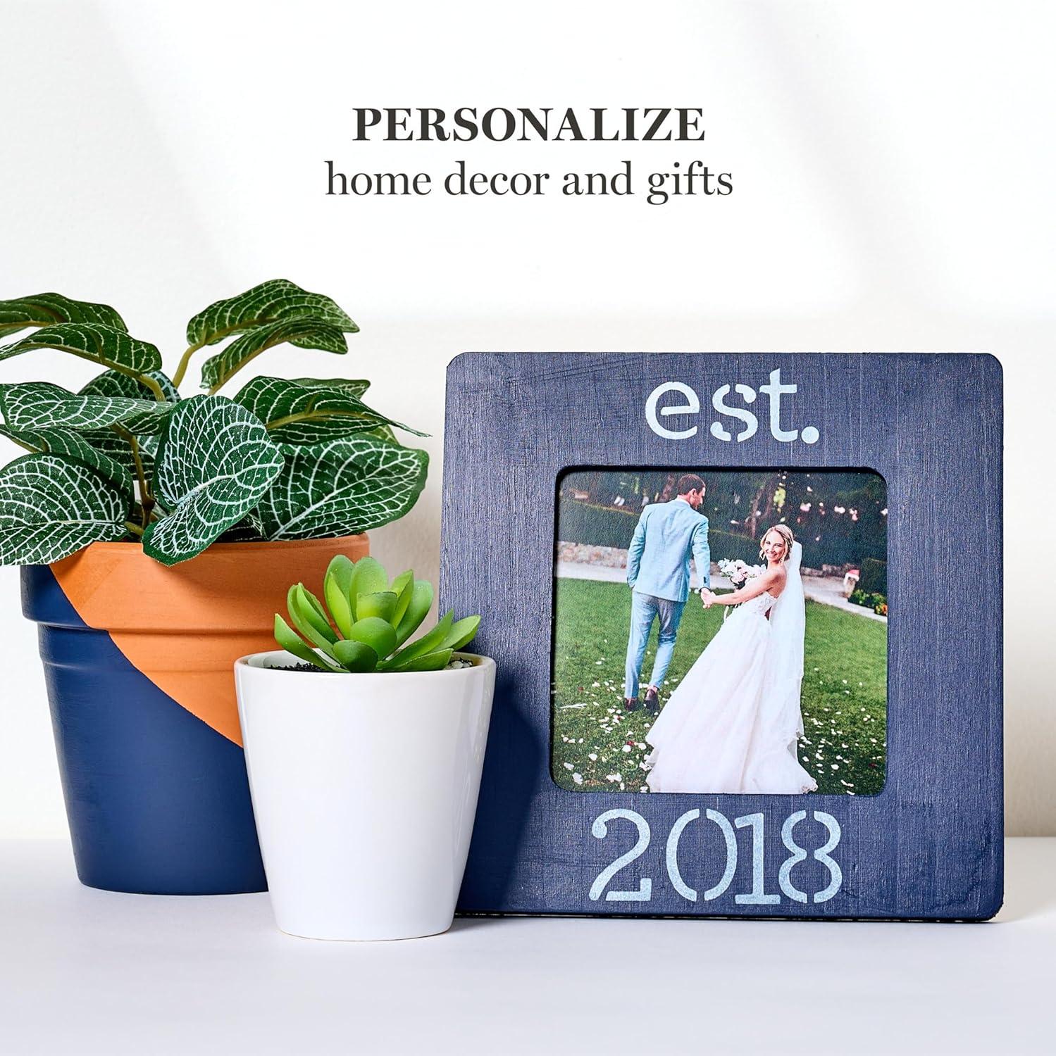 imageMartha Stewart Square Wood Frames Set 6 pcs