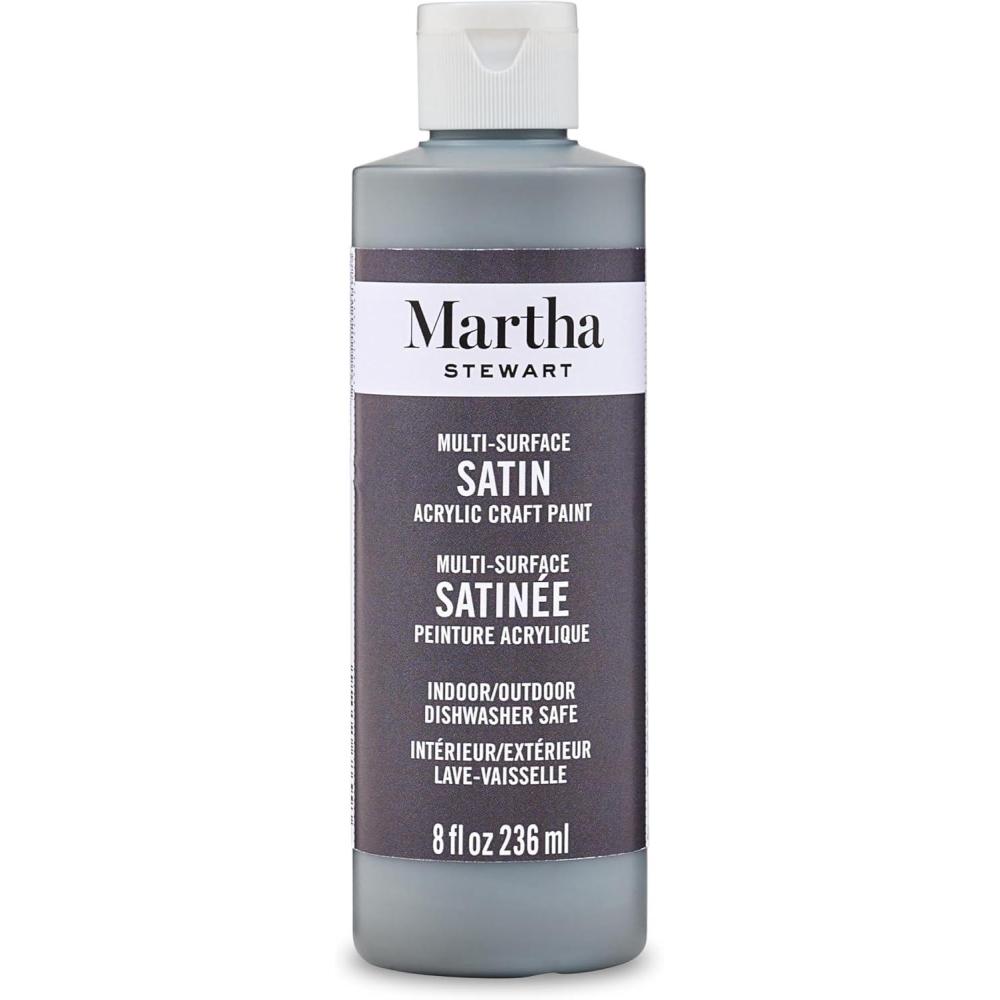 imageMartha Stewart Craft Paint Ballet Slipper 8 fl oz Premium Satin Finish Paint Perfect For Easy To Apply DIY Arts And Crafts 68697Arrowhead