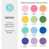 Martha Stewart, Multi-Surface Satin 12 pc Paint Set, Spring Blooms(Spring Blooms)