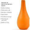 Martha Stewart Satin Acrylic Craft Paint, Scallion, 8 oz(Orange Floatie)