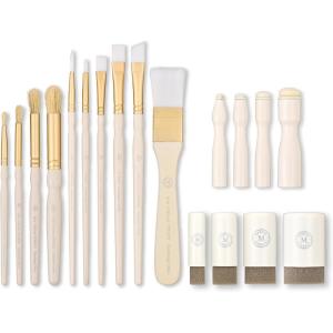 Martha Stewart Basic Brush and Tool Set, 18 Pc