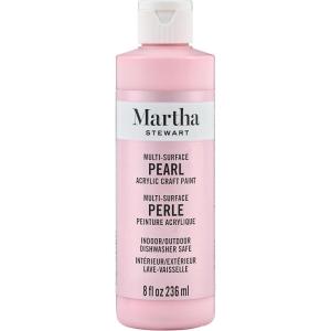 Martha Stewart Satin Acrylic Craft Paint, Scallion, 8 oz(Antique Silk)