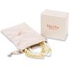 Martha Stewart Four Twisted Strand Pearl and Chain Necklace In Gold, For Women