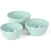 Martha Stewart Broadbrook 3 Piece 4 Qt, 2.8 Qt, 2.1 Qt Stoneware Bowl Set – Martha Blue