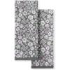 Martha Stewart Dual Purpose Kitchen Towel 2-Pack Set, Strie Medallion, 16″x28″(Ditsy Floral)