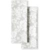 Martha Stewart Dual Purpose Kitchen Towel 2-Pack Set, Strie Medallion, 16″x28″(Floral Vine)