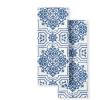 Martha Stewart Dual Purpose Kitchen Towel 2-Pack Set, Strie Medallion, 16″x28″(Strie Medallion)