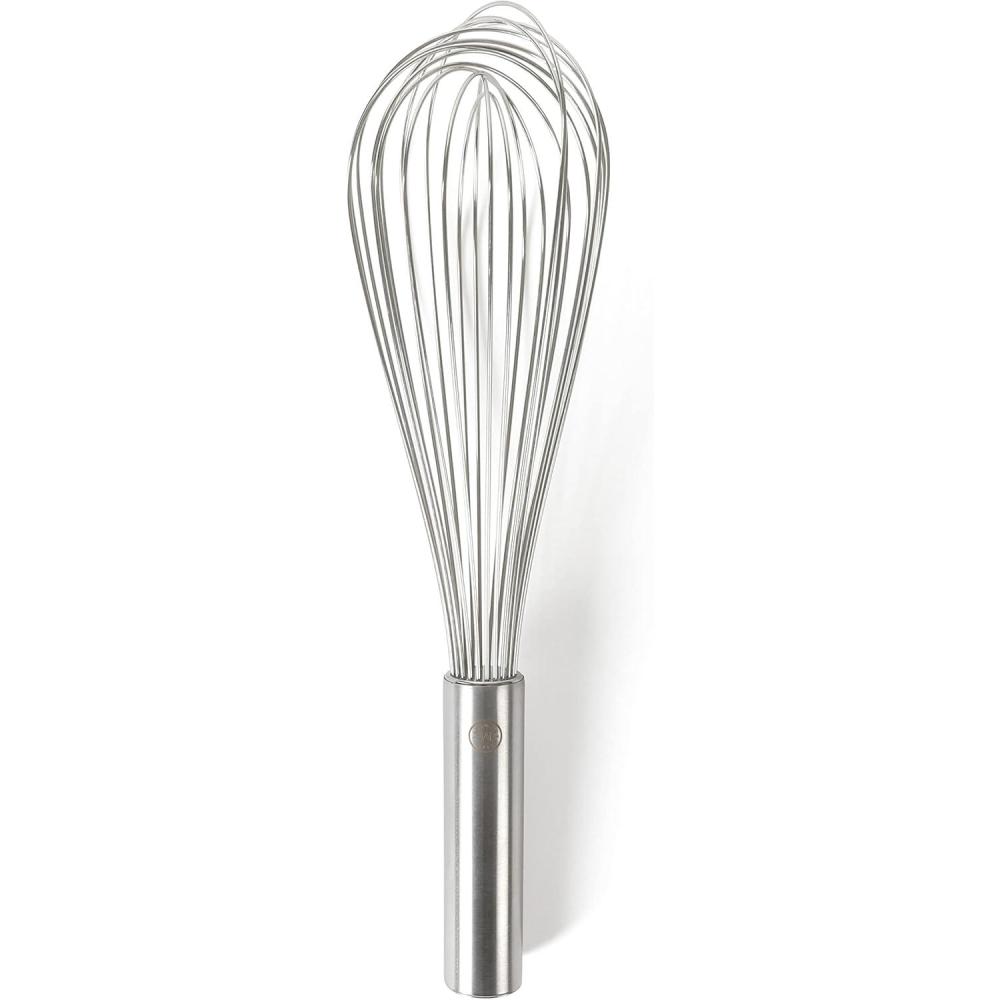 imageMartha Stewart Richburn 12Inch Stainless Steel Balloon Whisk  Satin Finish Durable Kitchen Whisk for Mixing and Whipping12 Balloon Whisk