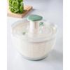 Martha Stewart Gulfwind 6.3 Qt Salad Spinner, Fruit Wahser, Fruit Washing Bowl with Strainer, Vegertable Cleaner, Salad Cleaner, Lettuce Washer
