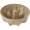 Martha Stewart Dunelle 10.75″ Heart‑Shaped Cake Mold — Cast Aluminum Nonstick Bundt Pan — Easy Release, Oven‑Safe to 450°F(Champagne Gold)