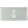 Martha Stewart Aloha Modern Pineapple Anti-Fatigue Air-Infused Kitchen Mat, Spice Red, 19.6″x39″(Mint Green)