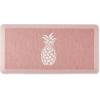Martha Stewart Aloha Modern Pineapple Anti-Fatigue Air-Infused Kitchen Mat, Spice Red, 19.6″x39″(Spice Red)