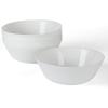 Martha Stewart Opalton 6-Piece 6-Inch Soup and Cereal Bowls – Lightweight, Chip and Break Resistant Opal Glass Bowls for Everyday Use