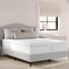 Martha Stewart SleepComplete Twin Mattress in a Box, Firm Pocket Spring and Foam Hybrid Mattress, Dual-Action Cooling, 5-Way Zoning, Coolweave Cover, 12 “, White(Full)