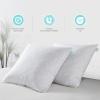 MARTHA STEWART Square Couch and Bed Decorative Pillows 2 Pack Throw Insert for Covers-Euro Size, 26” x26”(20″X20″(Pack of 2))