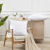MARTHA STEWART Square Couch and Bed Decorative Pillows 2 Pack Throw Insert for Covers-Euro Size, 26” x26”(20″X20″(Pack of 2))