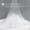Martha Stewart 300 Thread Count Light Warmth 100% Long Staple Silk Filled Blanket – King, White