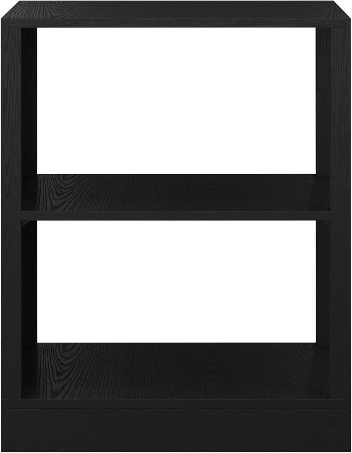 image:imageMartha Stewart Kayden Home Office Modular 2Tier Bookshelf with Open Storage and 2 Shelves in BlackBlack