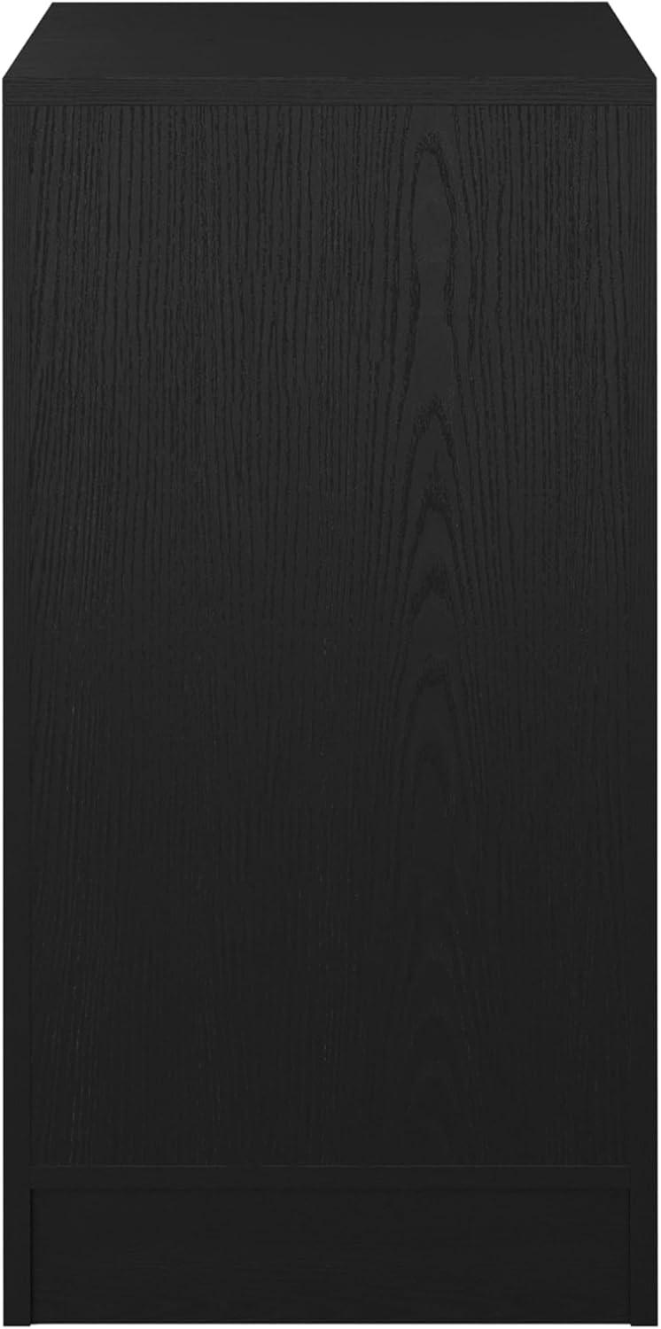 image:imageMartha Stewart Kayden Home Office Modular File Cabinet with 3 Drawers in Black with Oil Rubbed Bronze HardwareBlack