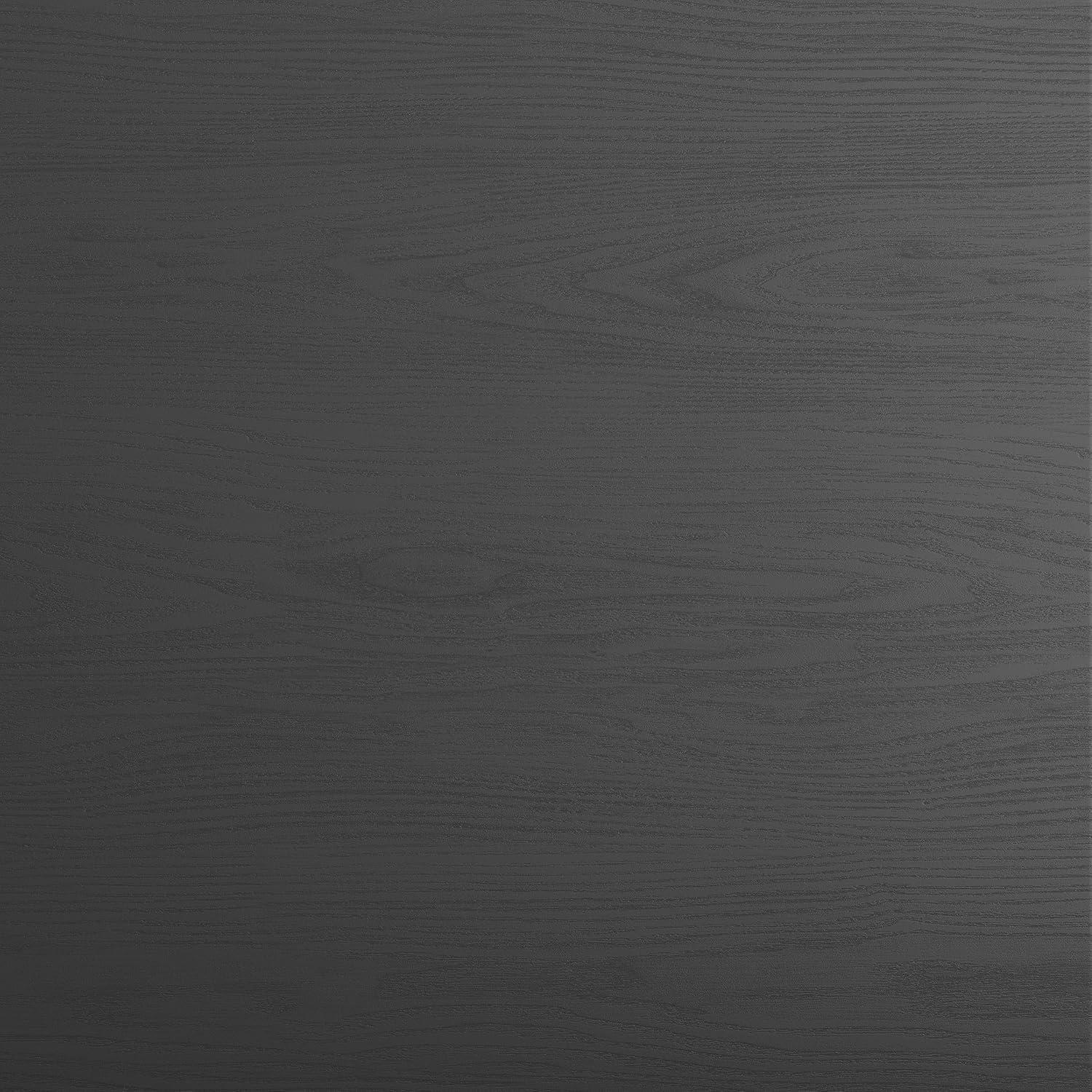 image:imageMartha Stewart Maddox Home Office Parsons Desk in Black Wood Grain with Oil Rubbed Bronze Metal XFrame