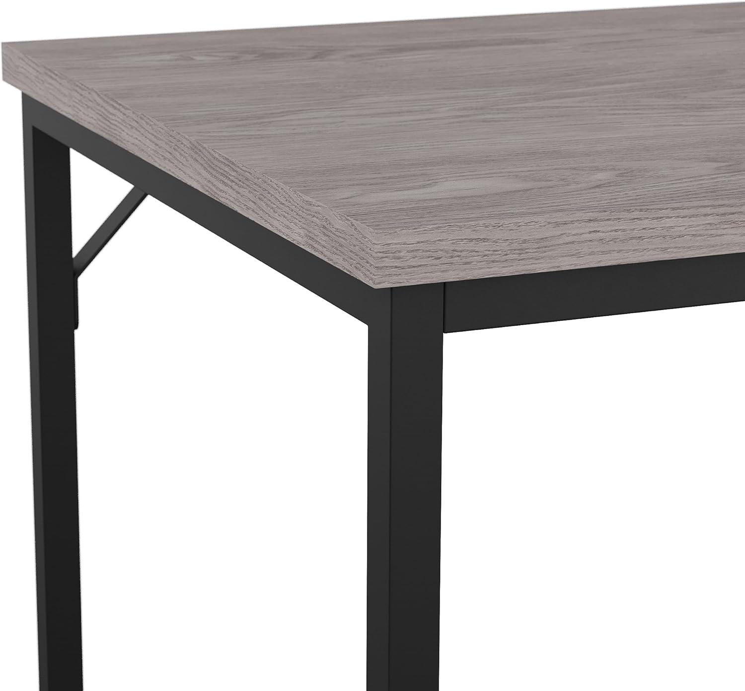 image:imageMartha Stewart Noah Home Office Parsons Desk in Gray Wood Grain with Oil Rubbed Bronze Metal FrameGray TopOil Rubbed Bronze Frame