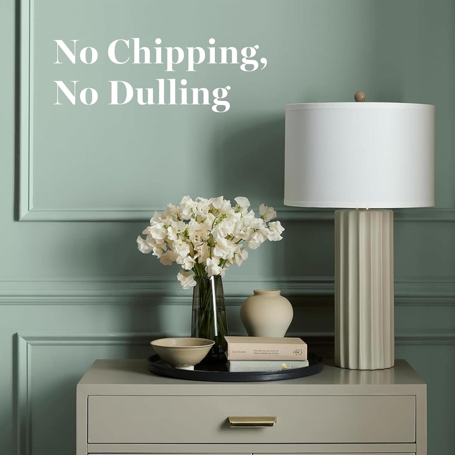 image:imageMartha by Martha Stewart Interior Paint ECO Satin Enamel 10L Bedford GrayBasketweave Green