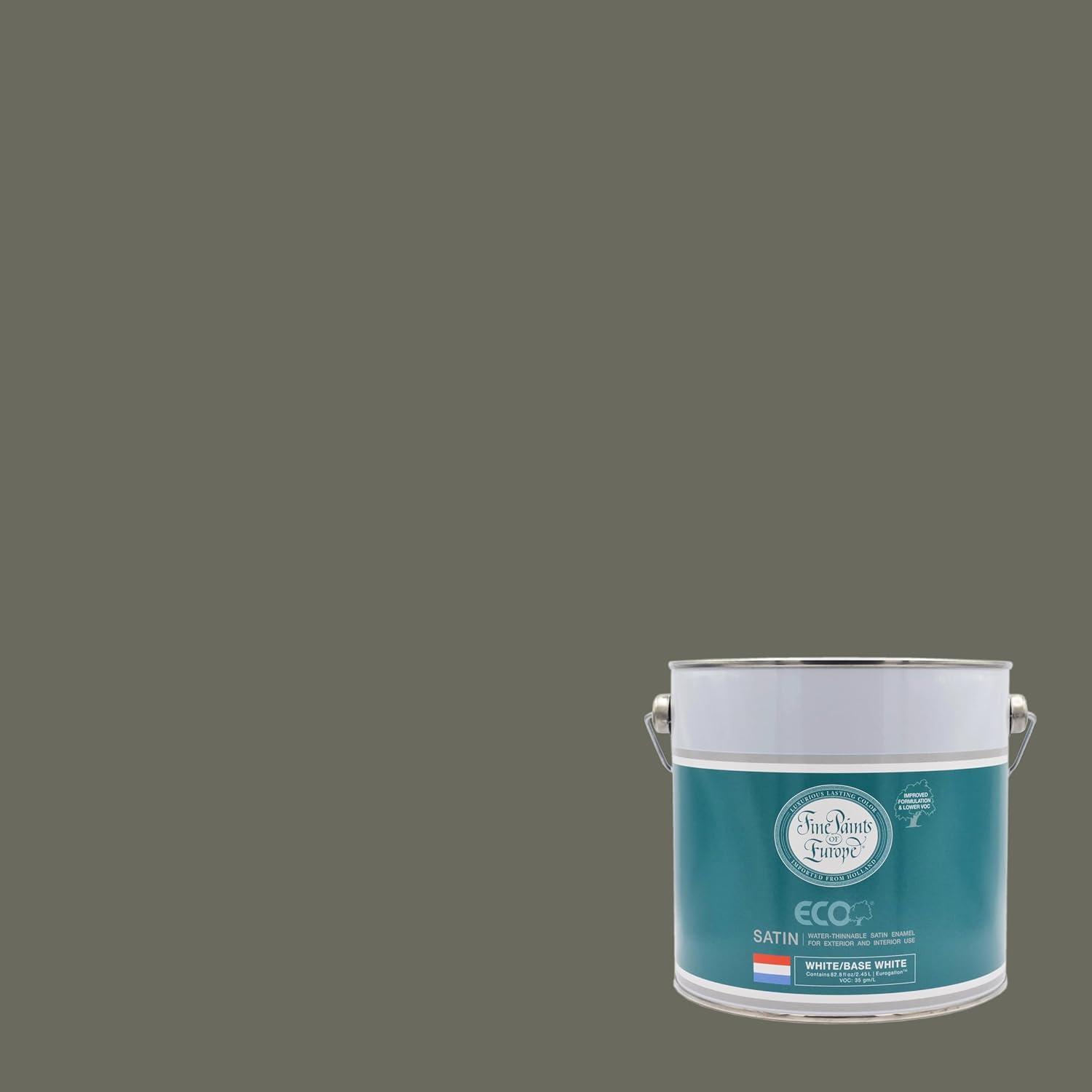 image:imageMartha by Martha Stewart Interior Paint ECO Satin Enamel 10L Bedford GrayBook Binding Green