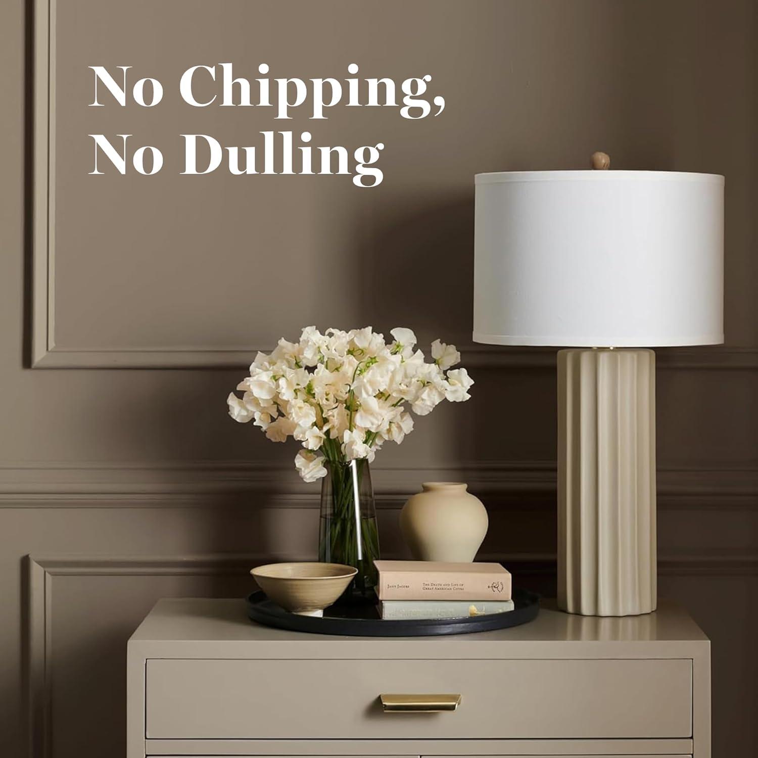 image:imageMartha by Martha Stewart Interior Paint ECO Satin Enamel 10L Bedford GrayBuckwheat Beige