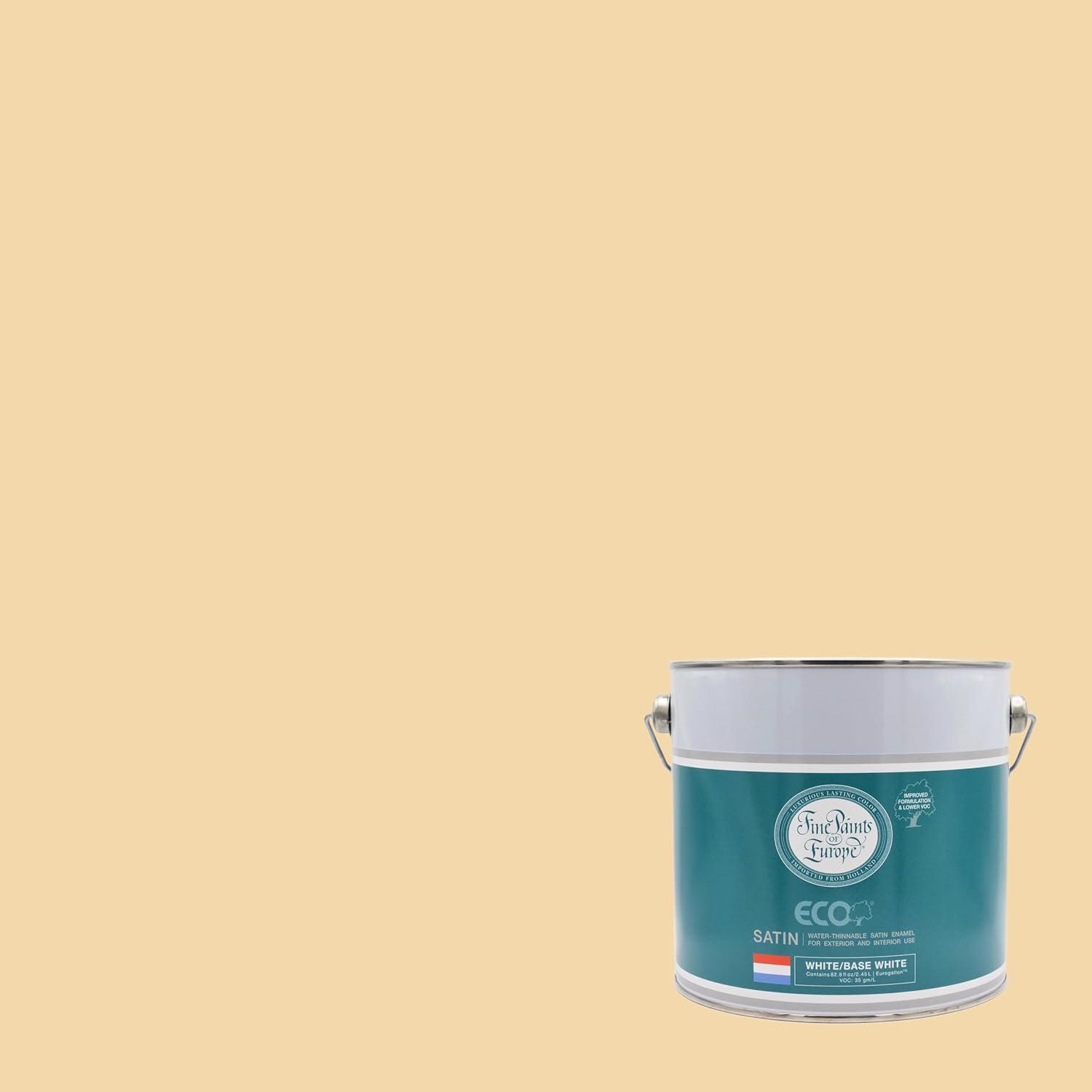 image:imageMartha by Martha Stewart Interior Paint ECO Satin Enamel 10L Bedford GrayChopstick Yellow