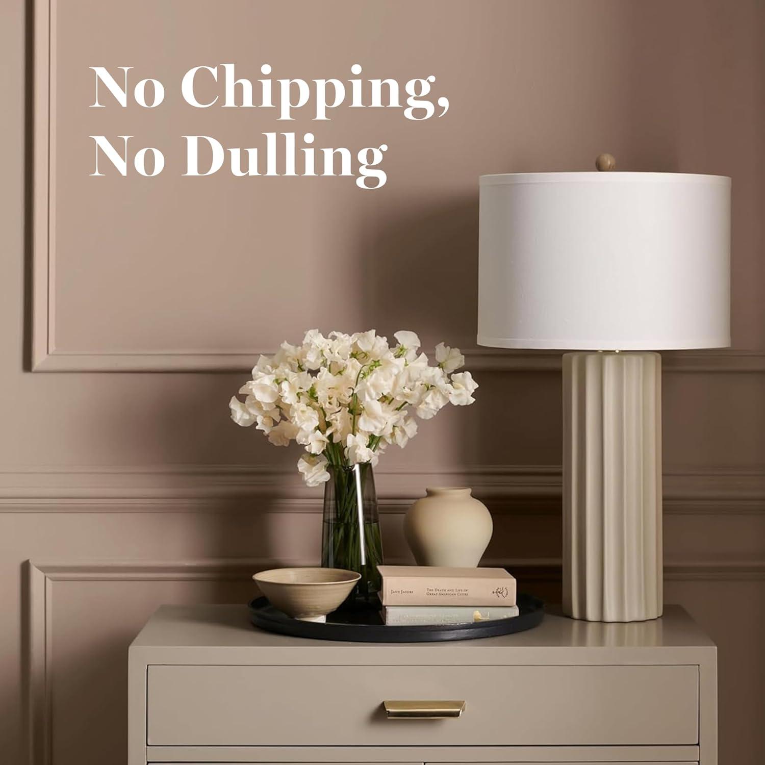 image:imageMartha by Martha Stewart Interior Paint ECO Satin Enamel 10L Bedford GrayConch Shell Pink