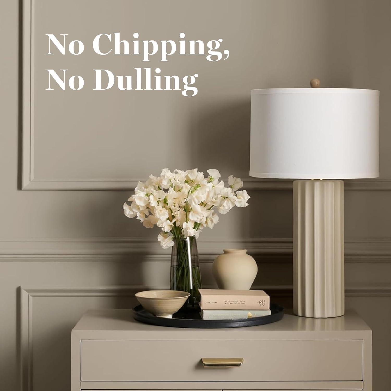 image:imageMartha by Martha Stewart Interior Paint ECO Satin Enamel 10L Bedford GrayGull White
